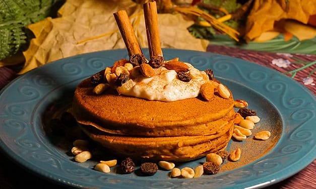 Pancakes protéinés au potiron